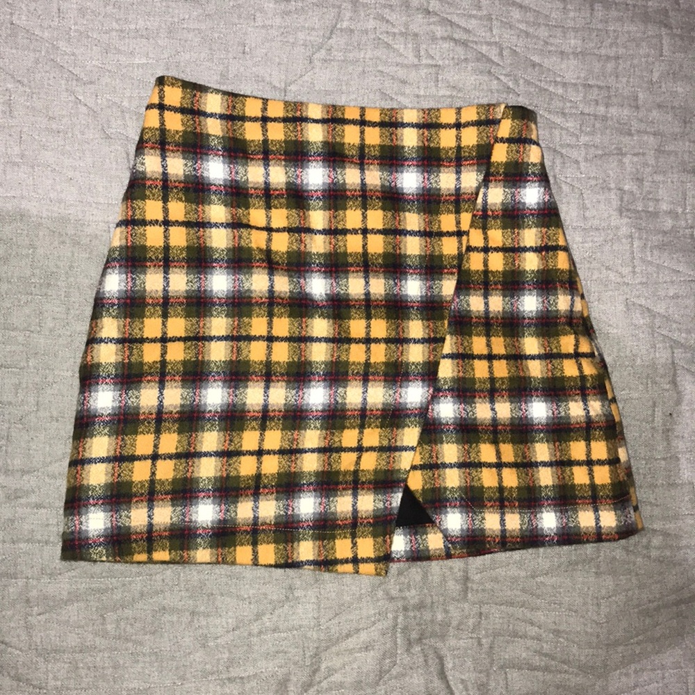 Abercrombie and Fitch size 0 Plaid mini skirt